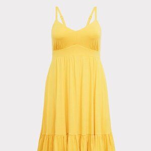 Torrid Mini Super Soft Shirred Skater Dress